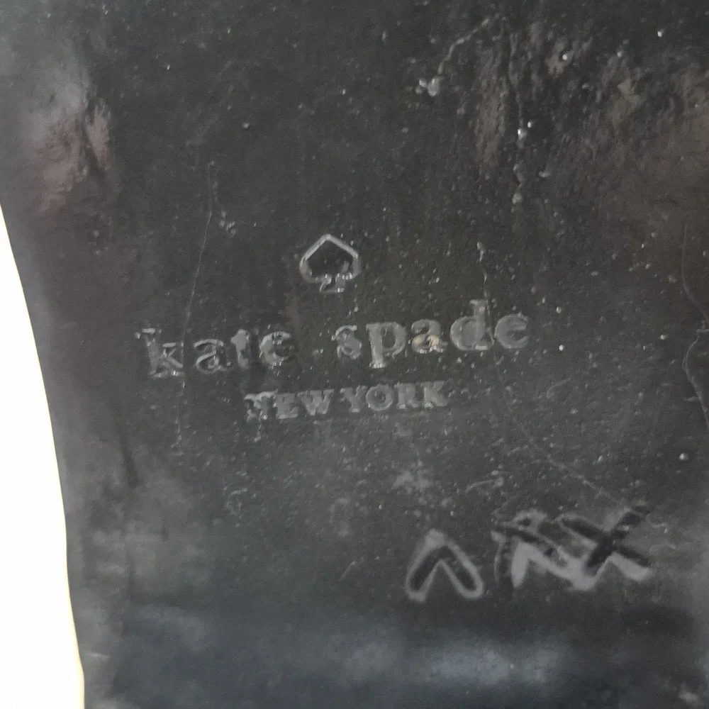 KATE SPADE- LEATHER ANKLE BOOTIES - Picture 9 of 9